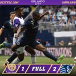 Orlando City cai diante