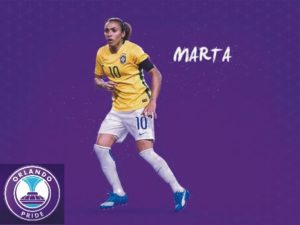 Marta no Orlando Pride